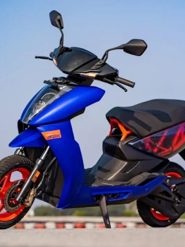 Ather 450 Apex Fastest Electric Scooter Launched