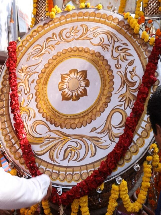 500 kg drum arrived in Ayodhya