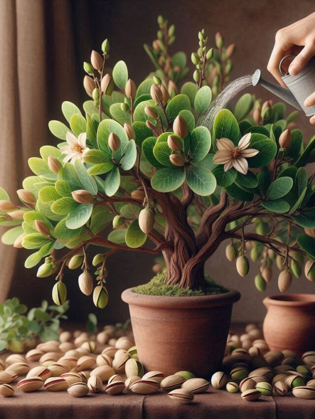 The easiest way to grow pistachio plant at home
