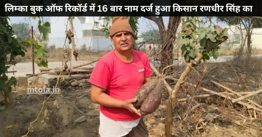 ऑर्गेनिक खेती का कमाल: रणधीर सिंह ने उगाई 6 फीट लंबी लौकी और भारी लहसुन भी उगाई और 35 से ज्यादा सब्जी भी उगाते हैं 2 ezgif 6d7fc72fafaccc 1